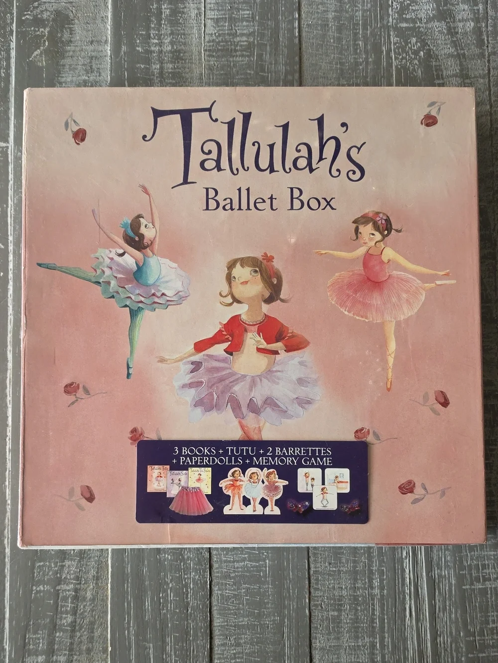 Tallulah's Ballet Box - Ballerina Keepsake + Tutu + 3 Storybooks + Memory Game